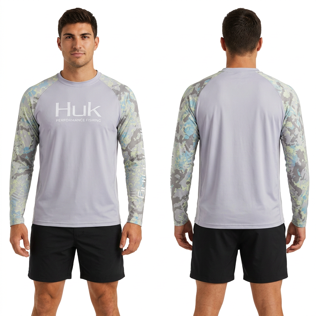 Arctic Mist Long Sleeve performance fishing shirt